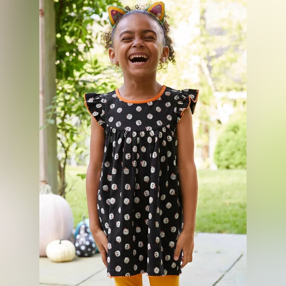Girls Matilda Jane Moments with you Halloween Pretty Pumpkin Dress size 12
